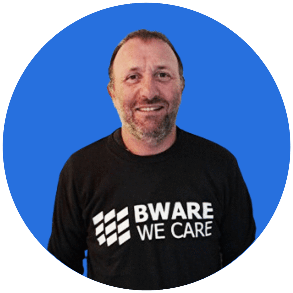 BWARE's Health and Safety Specialist, Chris